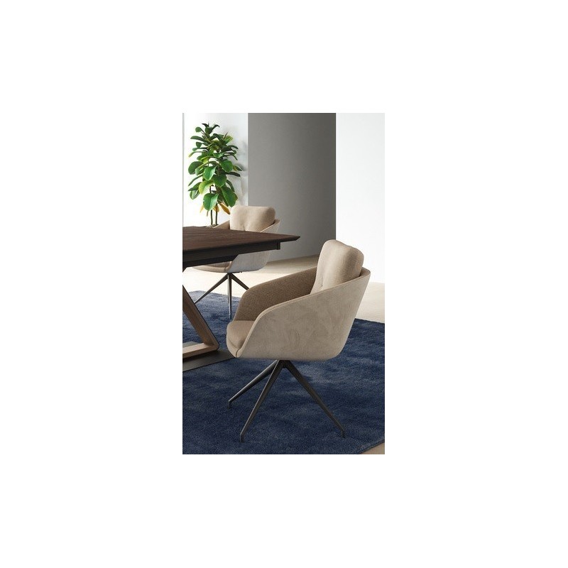 SEIDE - Chaise Capri Pivotante 