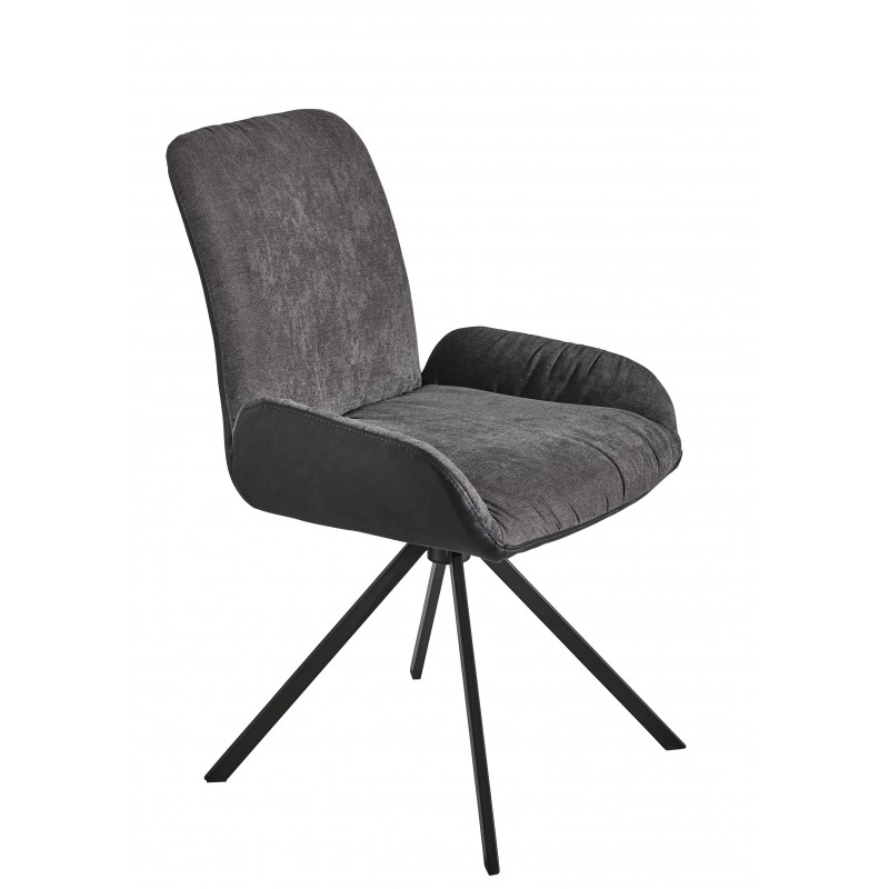 OLYMPE - Chaise pivotante avec rappel 