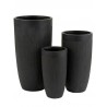 Set 3 Vases Ronds Hauts Argile 