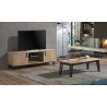 ETAPE - Meuble TV Hifi 2 portes - 1 niche 