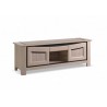 MILE - Meuble TV Hifi 2 portes 1 tiroir 1 niche 