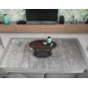 VALIA - Table basse 2 plateaux pivotant 