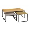 CLUBIC - Table basse dessus finition laque 