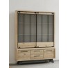 HARRY - Enfilade basse 150 cm 2 portes 2 tiroirs 