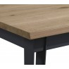 ETAPE - Table rectangle en 160 x 90 cm + allonge papillon de 60 cm 