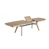 OLYMPE - Table 180 x 100 y c 2 allonges (80 + 40) 