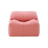 Fauteuil plumy rose détouré