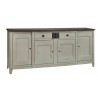 RAFFINE - Buffet enfilade 4 portes 1 tiroir grand modèle existe en 3 finitions 