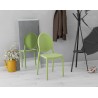 EON - Chaise en polypropylène empilable en 7 coloris 